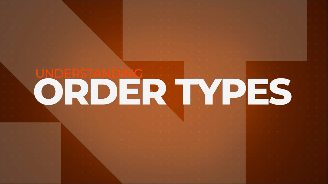 Everything you need to know about order types as a new futures trader