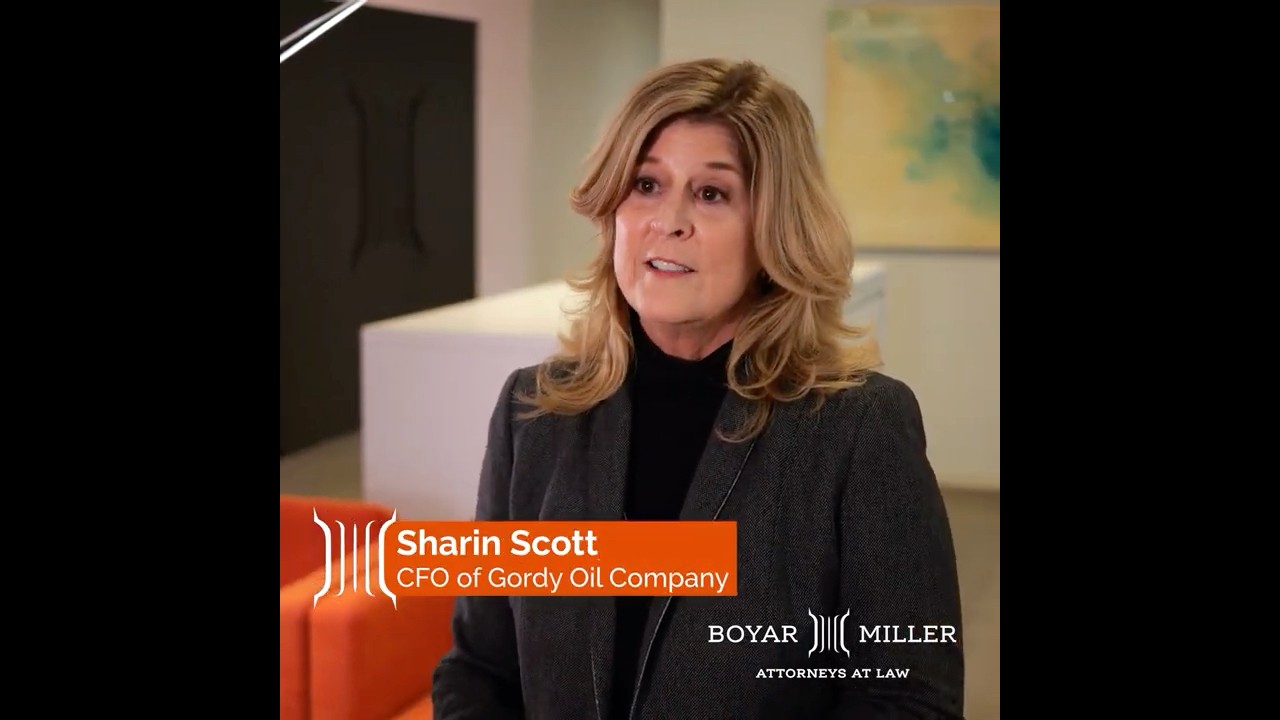 BoyarMiller Client Testimonial: Sharin Scott, CFO of Gordy Oil Company 