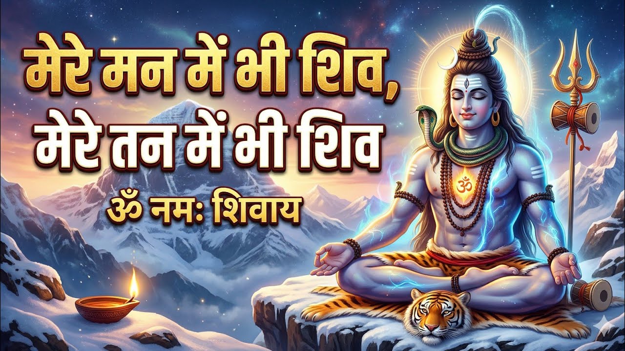 मेरे मन में भी शिव मेरे तन में भी शिव | Shiv Naam Bhajan | Shiva Bhakti Song | Shiv Dhun | शिव भजन