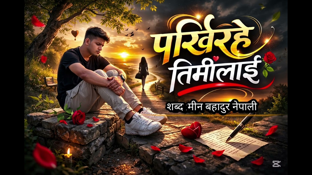 पर्खिरहे तिमीलाई ।Nepali Love Song। Official Song। Min Bahadur Nepali