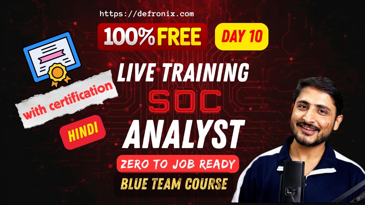 Class 10 |  Lateral Movement & Privilege Escalation - SOC Analyst Job Ready Free Course (Hindi)