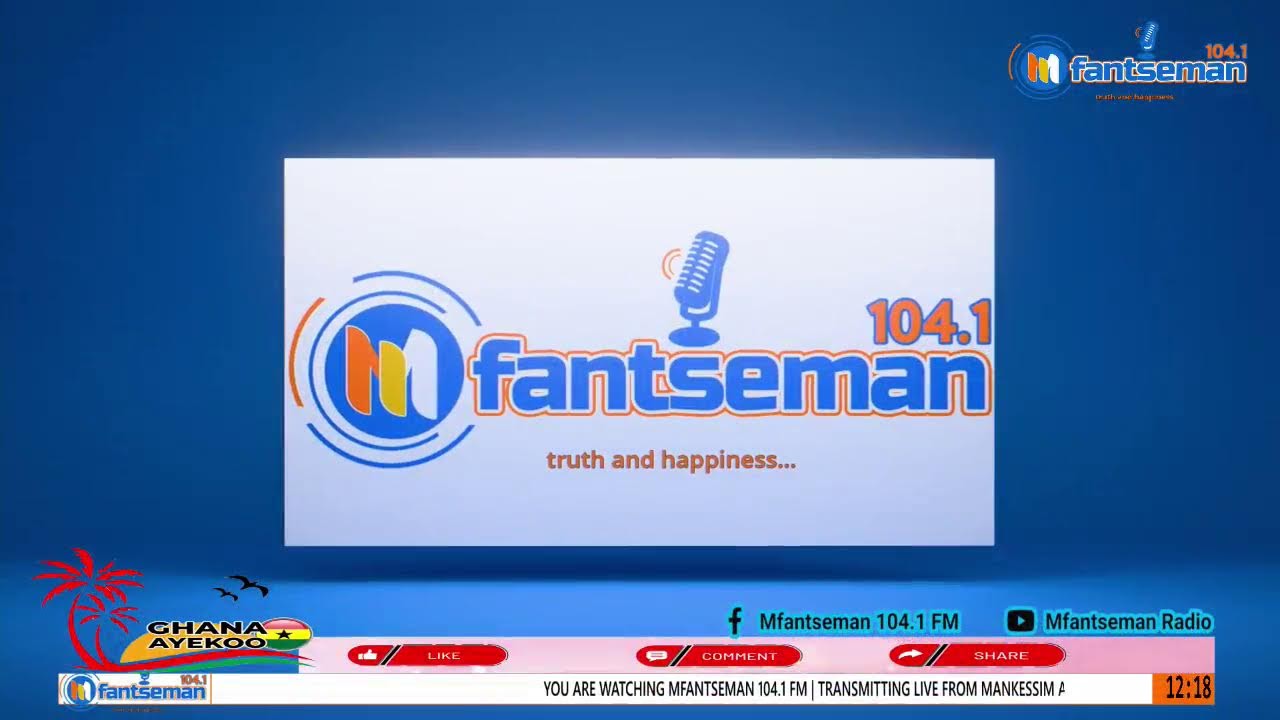 MFANTSEMAN FM GHANA AYEKOO MORNINGSHOW WITH AGYAPA JOE
