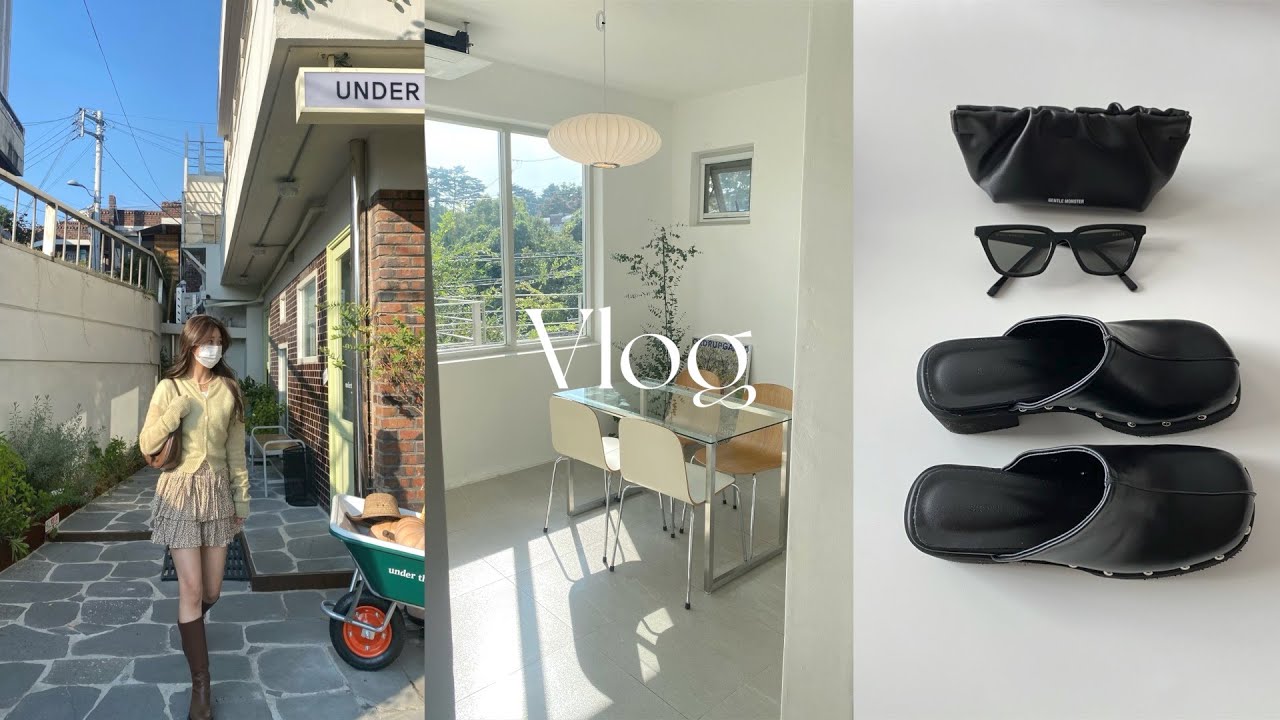 𝕆𝕆𝕋𝔻 조금 지난 일상 브이로그 | 젠틀몬스터 선구리 샀땅〰️🕶