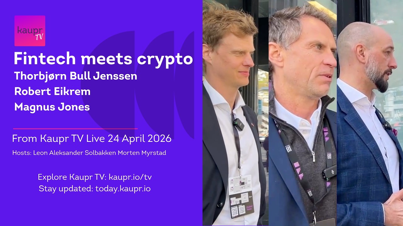 Why Traditional Finance Can No Longer Ignore Crypto | Norway Fintech Festival 2026