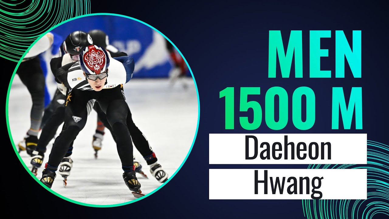 Daeheon HWANG (KOR) | Winner | 1500m M | Montreal (1) | #ShortTrackSkating