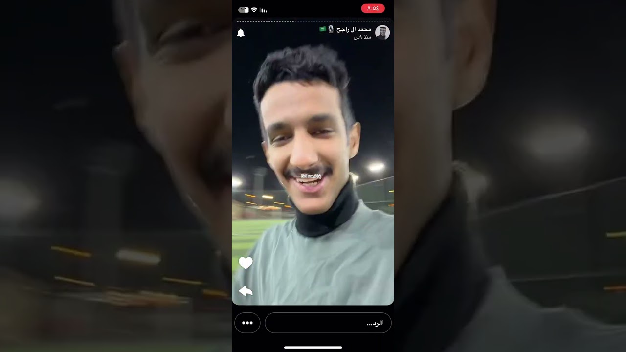 سنابات #محمد_ال_راجح في الملعب مع الشباب 