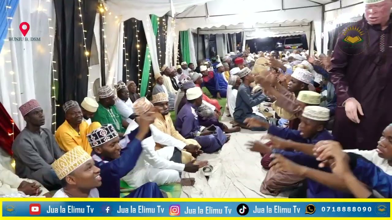 MAULIDI MADRASAT SHAFI BUNJU B, KWA USTADHI BOLLY KUNGUTI