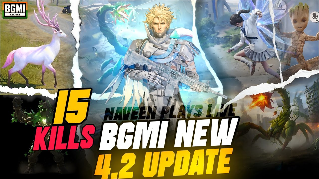BGMI 4.2 Update 😱 New Features Revealed!@NaveenPlayslive3018 