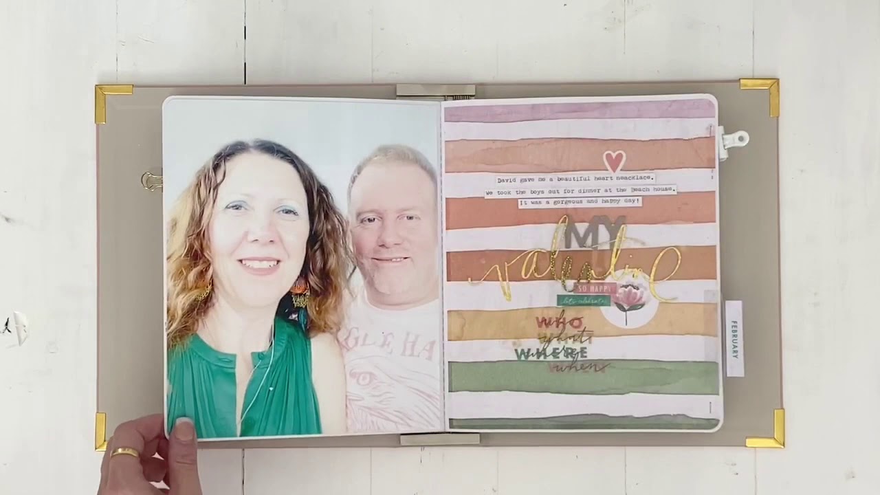 Heidi Swapp storyline chapters scrapbooker- how i am using it to record my 2020 memories!