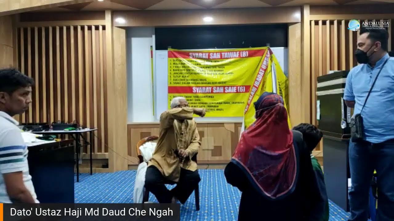 Kursus Umrah Andalusia 1444H bersama Ustaz Daud Che Ngah