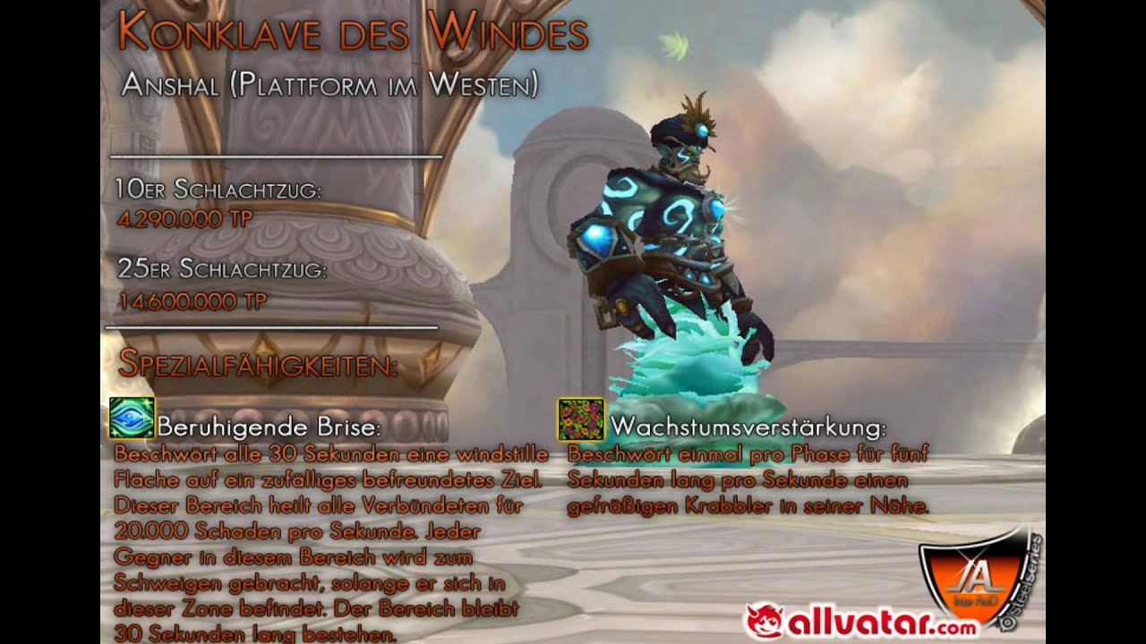 WoW Cataclysm Allvatar Raid Video Guide by Irae AoD - Thron der Vier Winde - Konklave des Windes