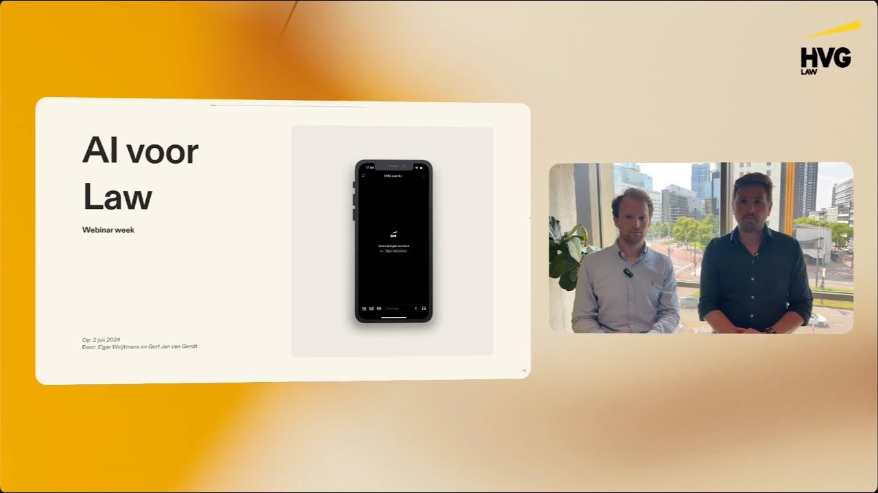 AI voor juristen - Webinar Week