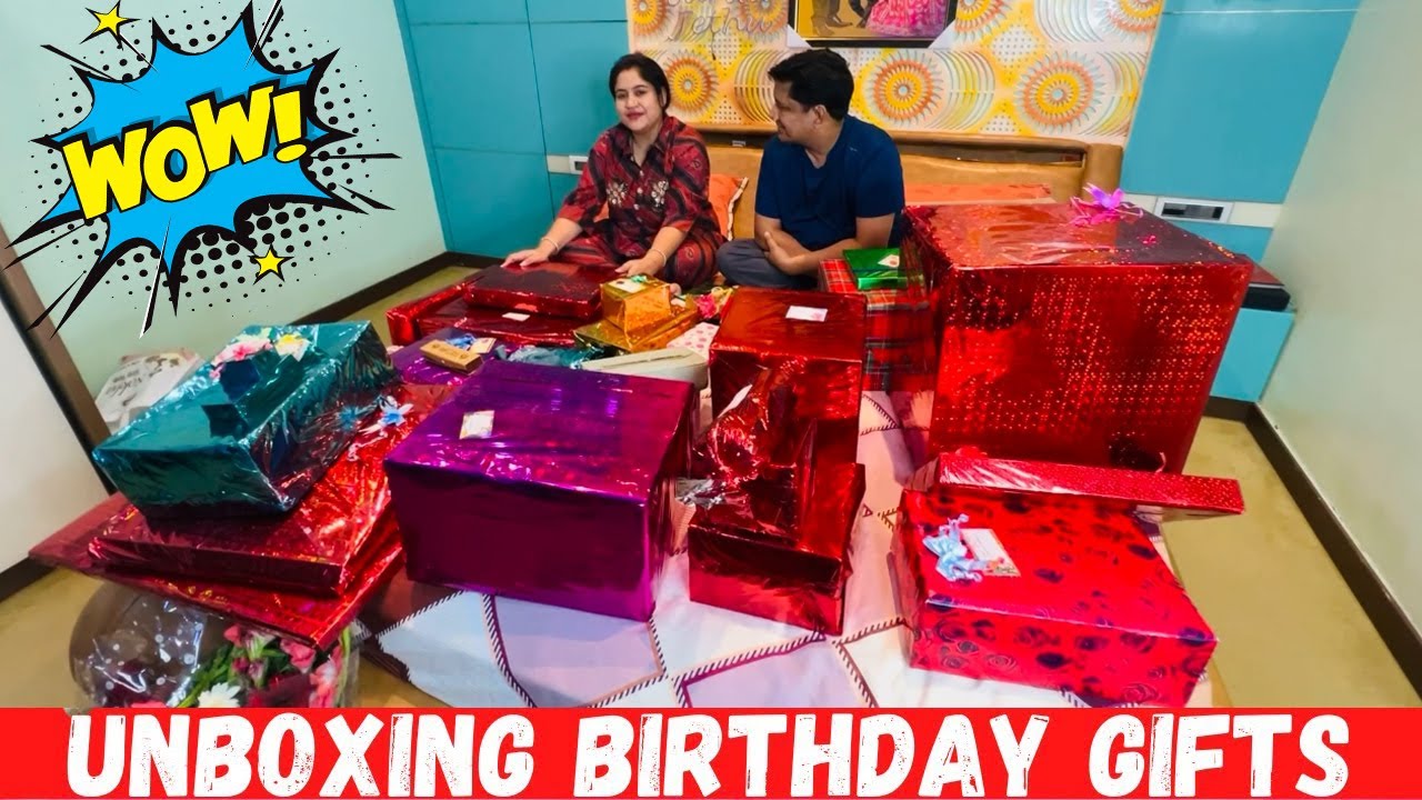 Unboxing Sarita Darak's Birthday Gifts! 🎁🎉 Mujhe mile New Gold and Silver Jewellery Gifts Part-1 ❤️