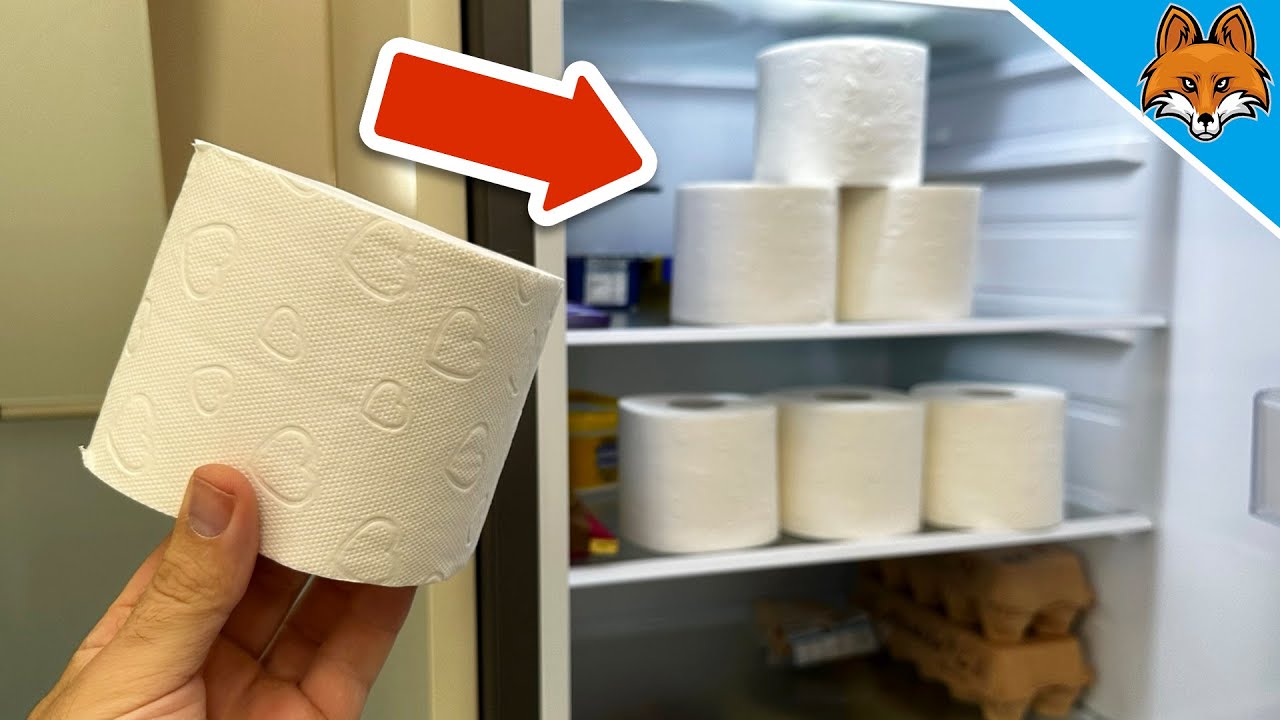 Stelle Klopapier in den Kühlschrank und STAUNE WAS PASSIERT💥(Genial)🤯
