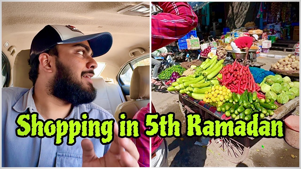 Bohot Din Baad Iftar Ki Shopping Karne Gaye Hum | AN Khan
