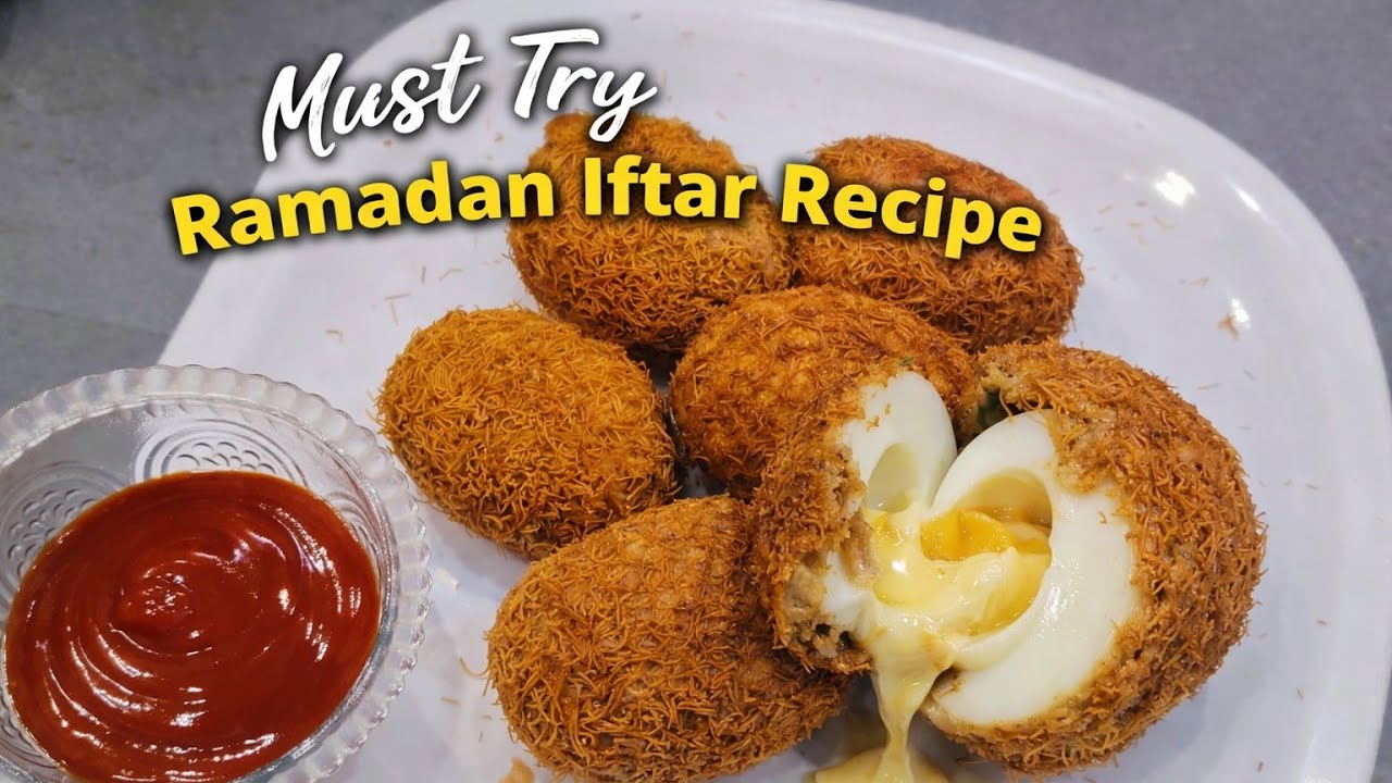 Crispy Egg Cheese Balls Recipe | Unique And Easy Ramadan Iftar Recipe | Potato Egg Cheese Balls