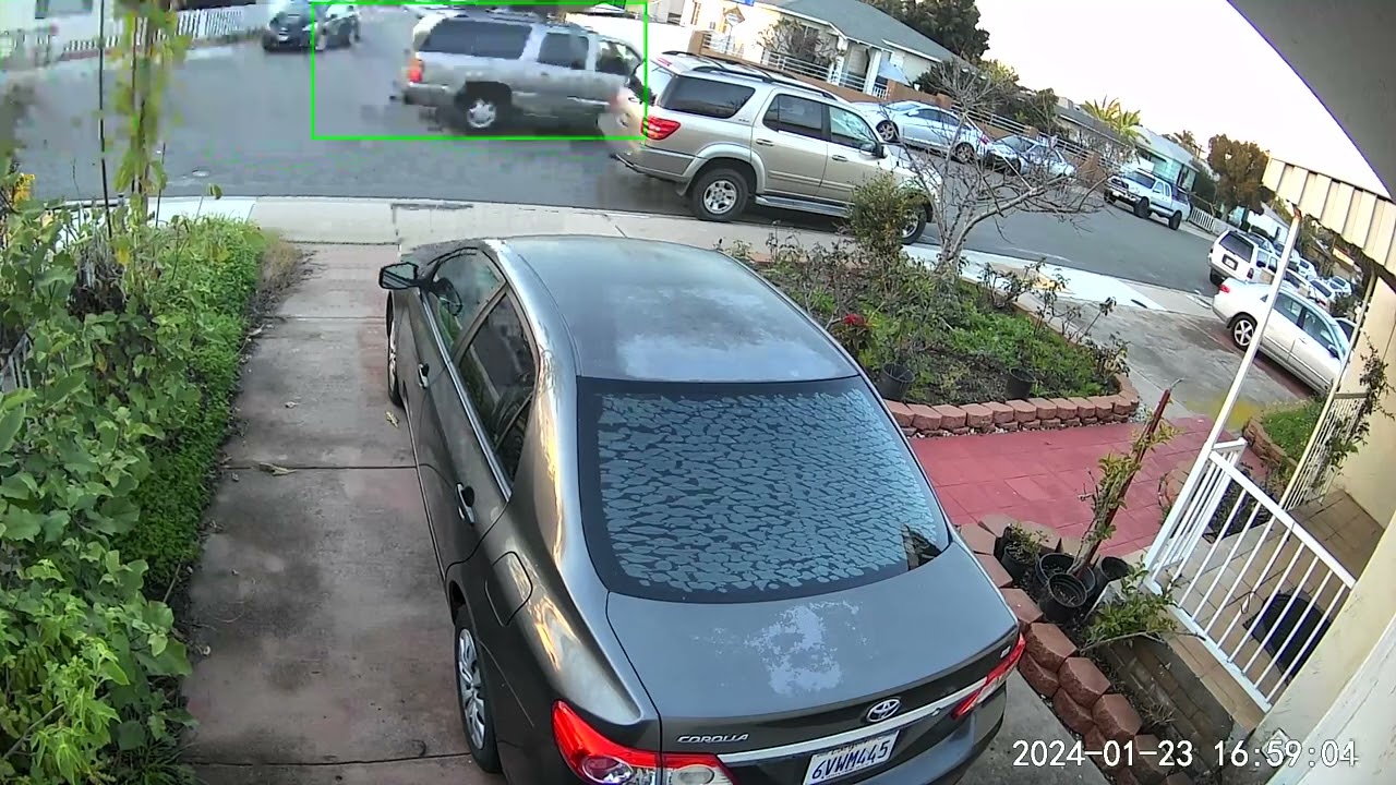 January 23, 2024 person trespasser getting stopping for drink garage long #thirsty