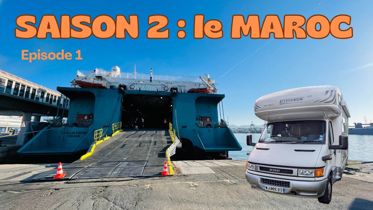 🦊Le Maroc en Camping-car : nos 1er pas ! Akchour et chefchaouen