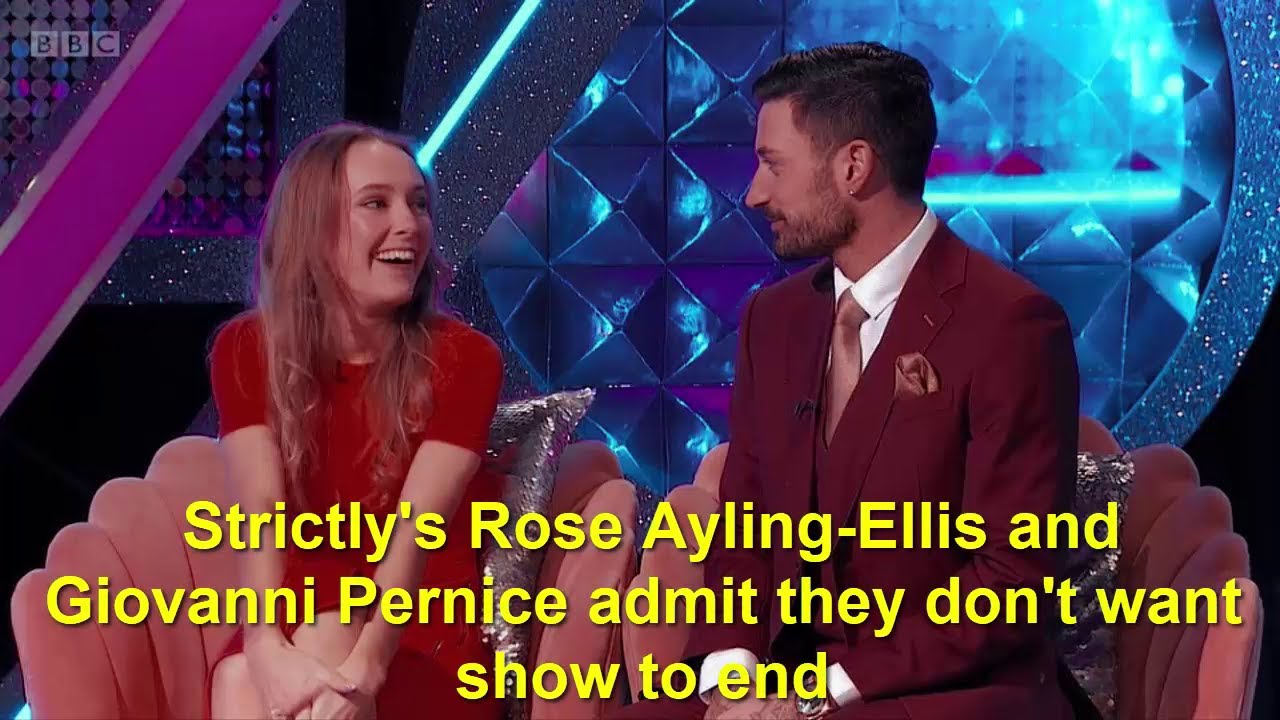 Strictly's Rose Ayling Ellis and Giovanni Pernice admit they don't want show to end