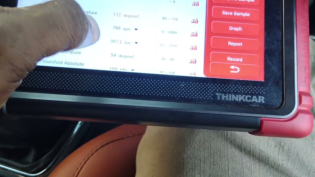 Live data (obd)mahindra thar 2022 diesel 