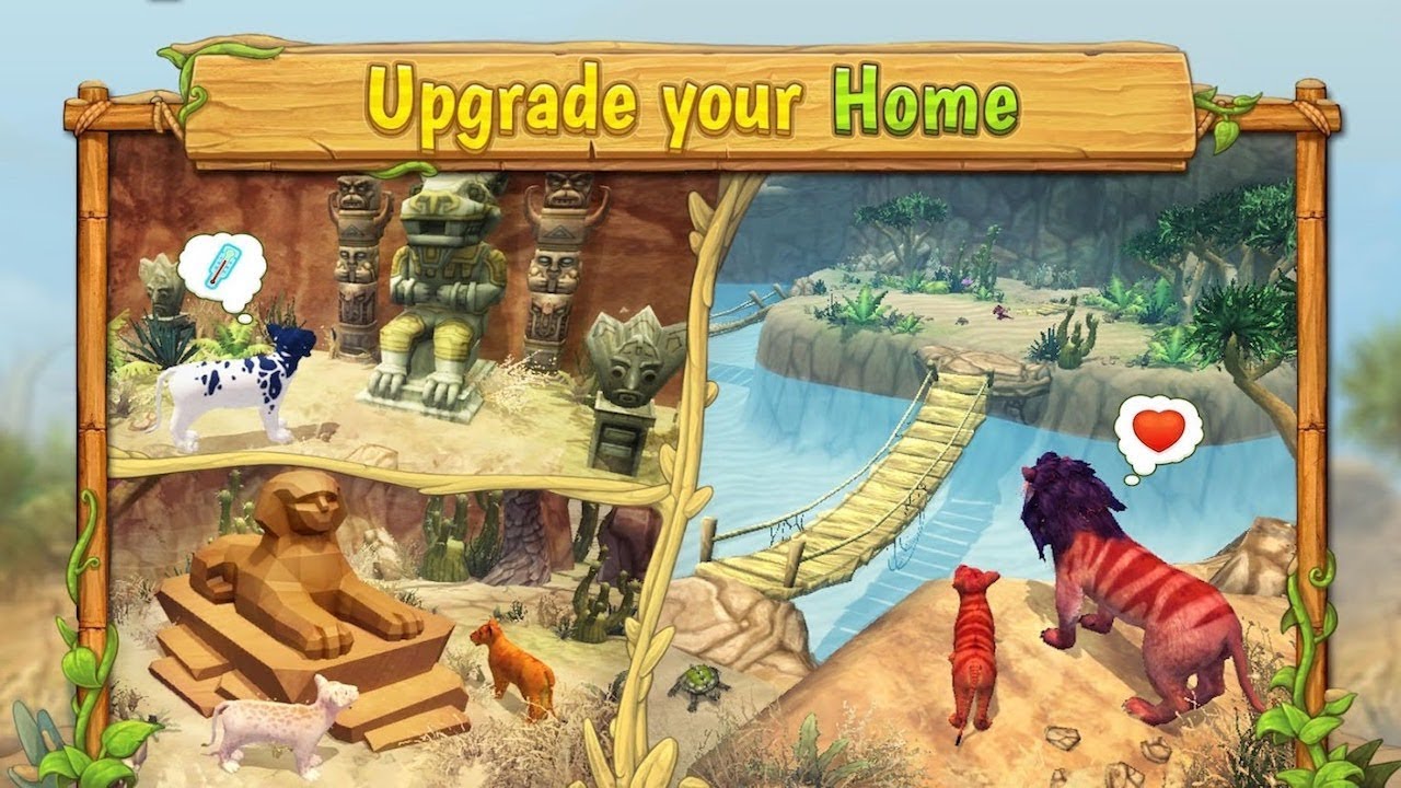 🦁Lion Family Simulator Online-Part 4- By Area730 Simulator Games-Android