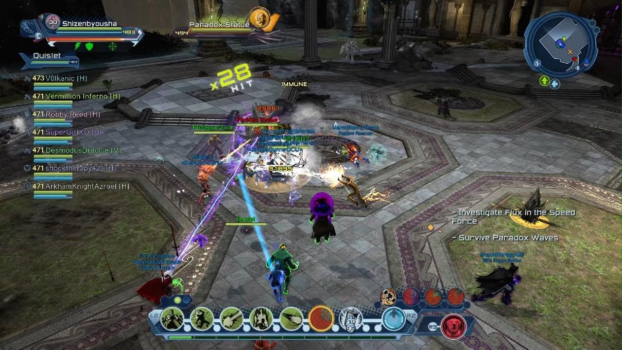 DC Universe Online: Story: Raging Night (FB) Blackest Night (Raid (Reg) Nature Healer