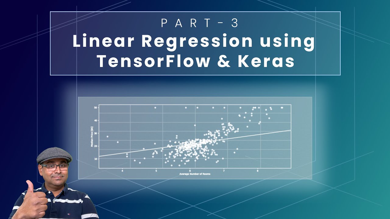 Учебное пособие по линейной регрессии с использованием Tensorflow и Keras