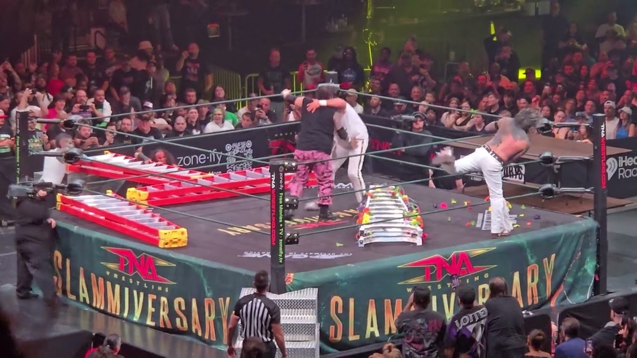 Hardy Boyz Ladder Match 2026 @ Slammiversary Agganis Arena Boston Massachusetts