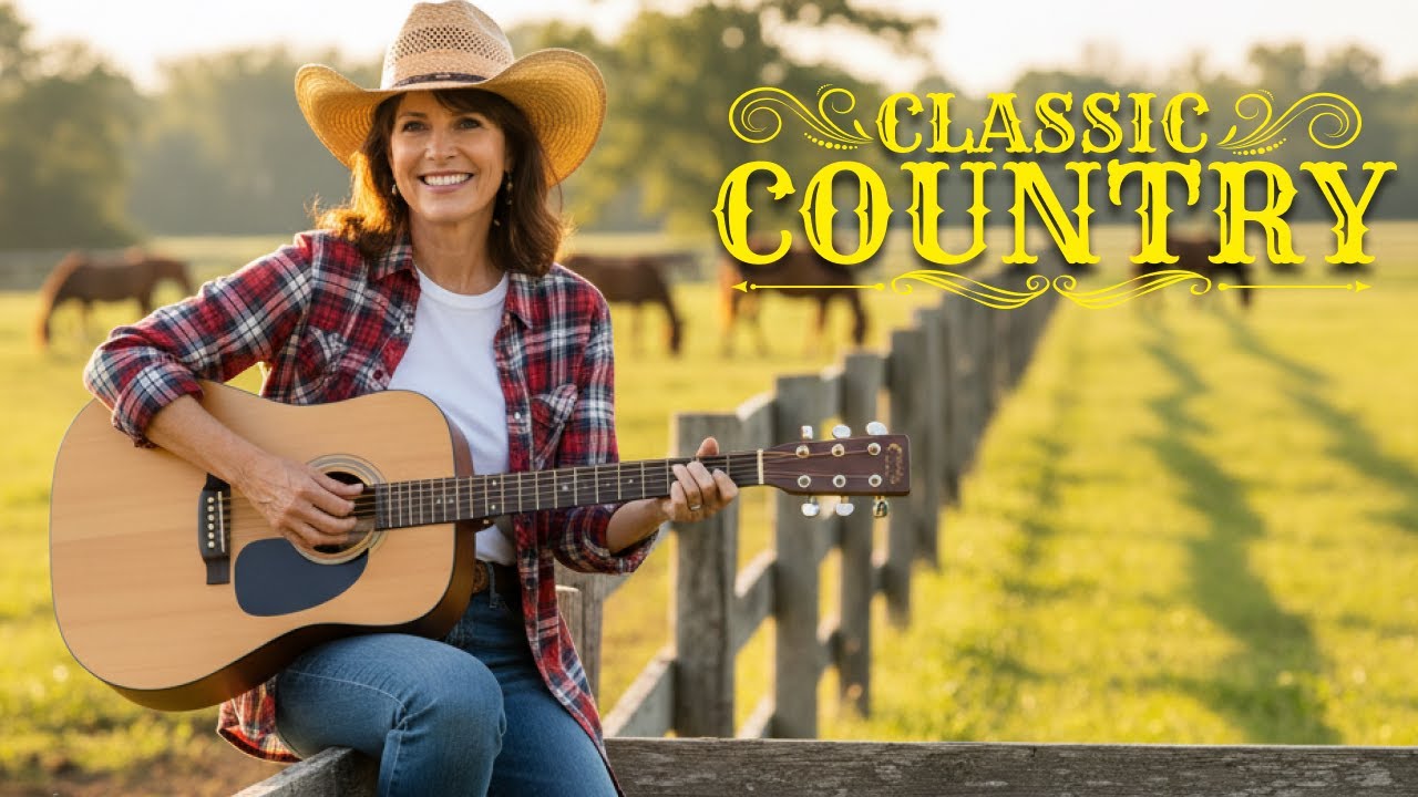 Western Country Classics 🎸 1 Hour Playlist | Timeless Country Music Hits