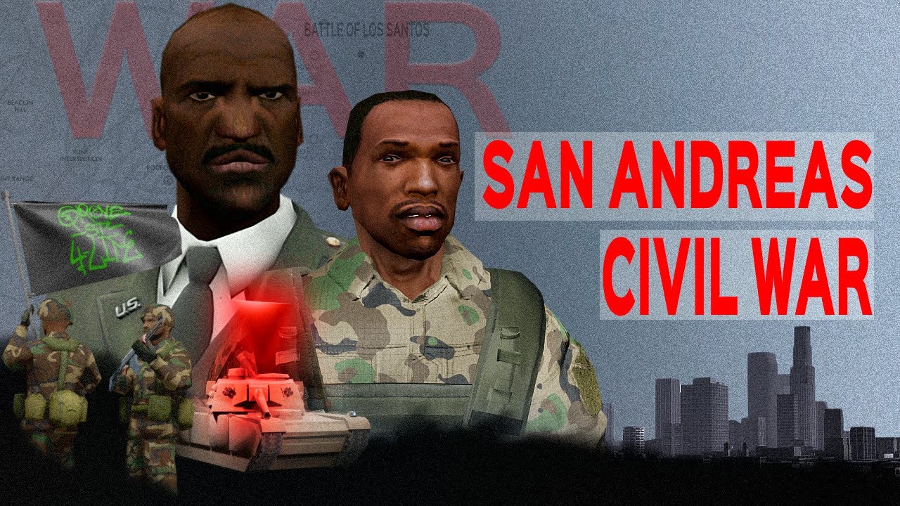 What if San Andreas had a Civil War?