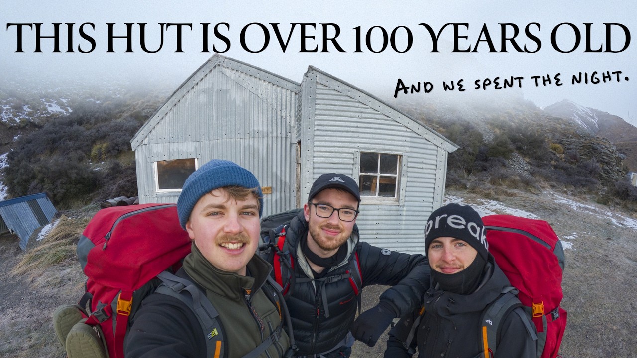 Winter Hiking to a Historic Hut in New Zealand’s Backcountry | Camping, Cooking, & Snow