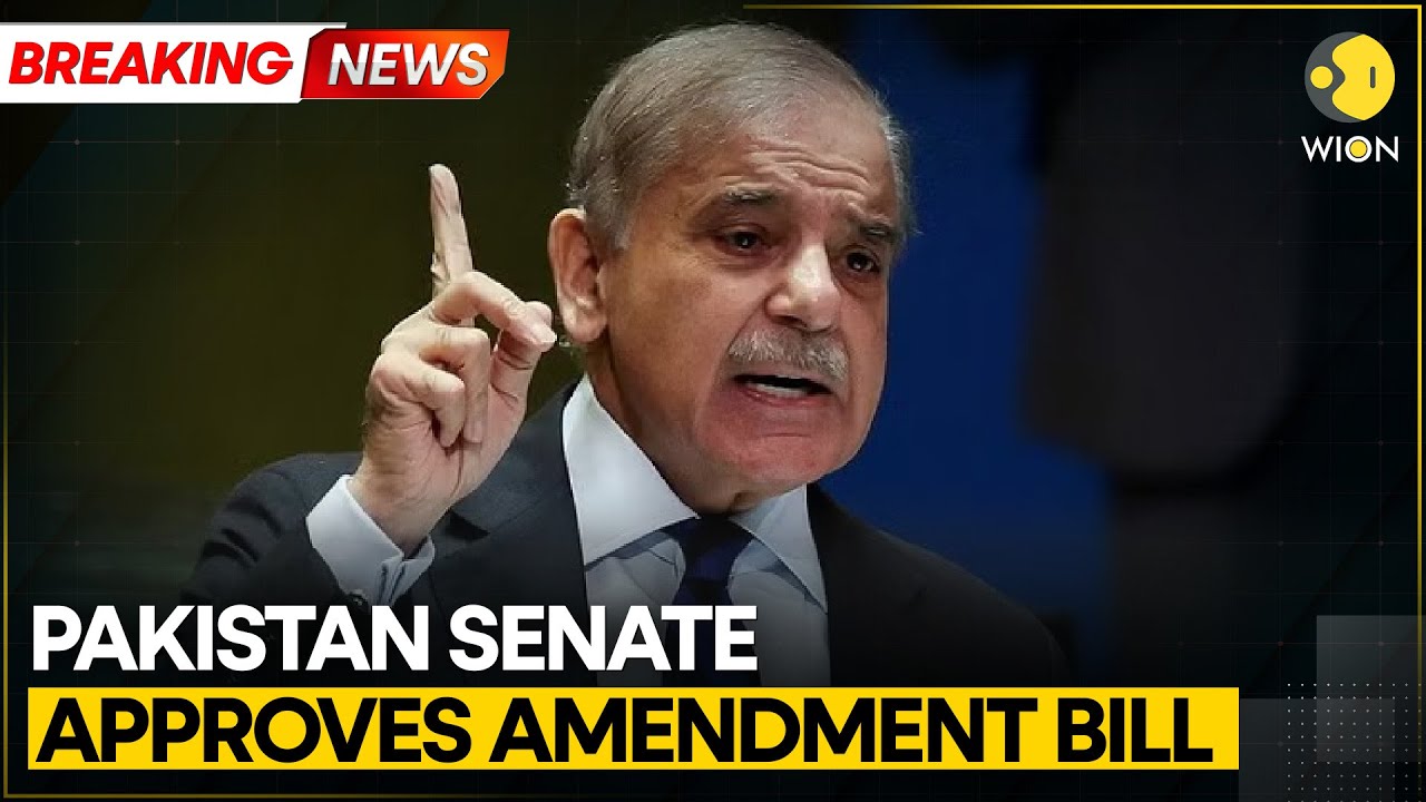 Breaking: Pakistan Senate Approves 26th Constitutional Amendment Bill With 65 Votes  | WION