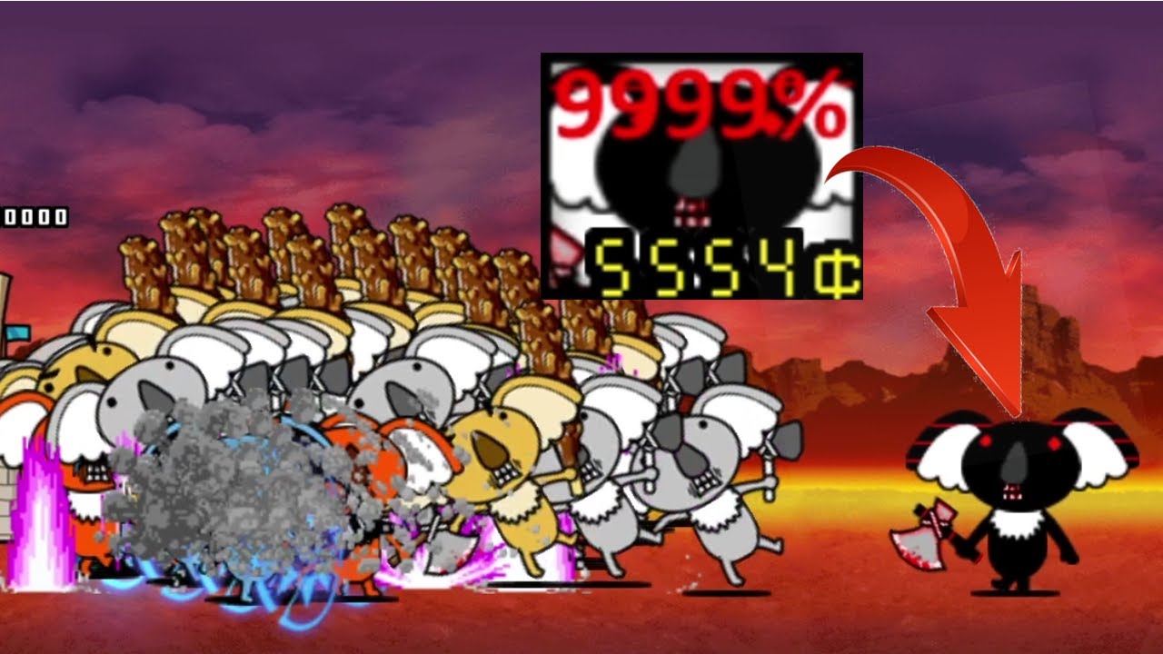 the battle cat Black Kory 9999%