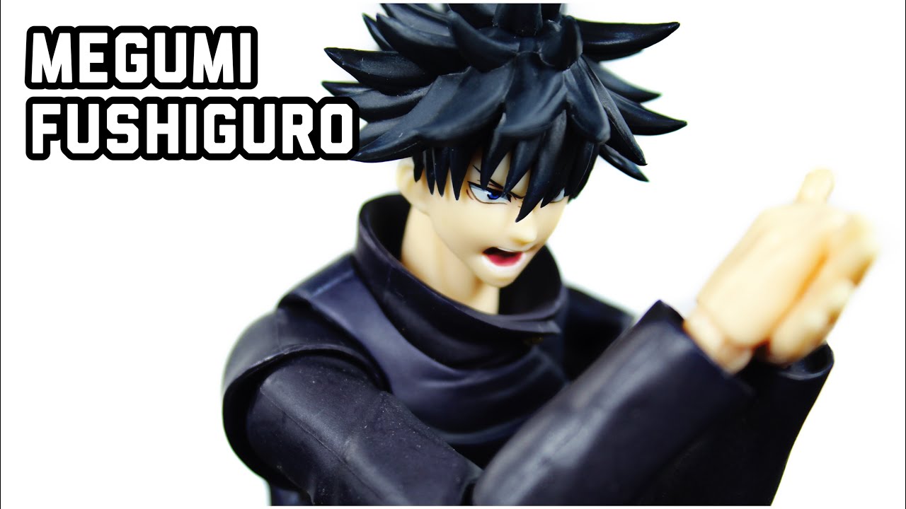 SH Figuarts Jujutsu Kaisen Megumi Fushiguro Action Figure Review Tamashii Nations BANDAI