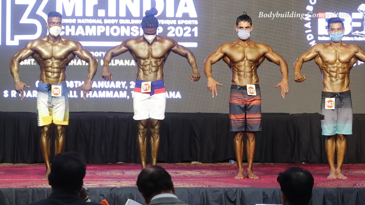 MR.INDIA 2021 Men's sport physique over 165 cm