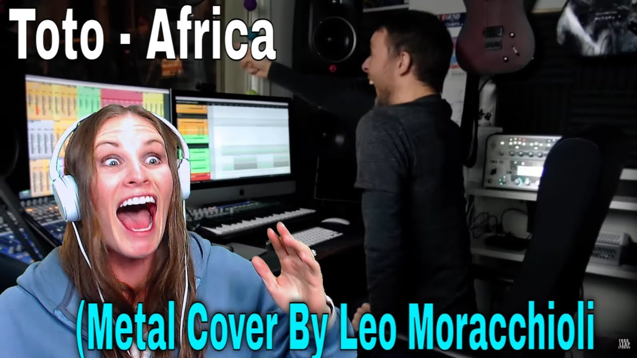 Первая реакция на Toto - Africa (металлический кавер от Leo Moracchioli feat. Rabea & Hannah)
