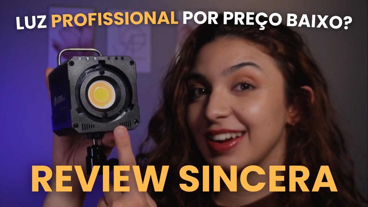 A MELHOR e MAIS POTENTE ILUMINAÇÃO PROFISSIONAL? 80W de POTÊNCIA | #review 