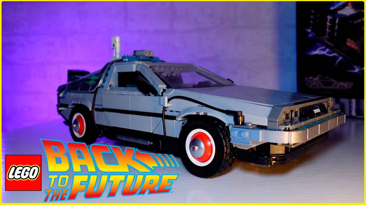 ЭТО ШЕДЕВР!? Обзор в деталях на набор LEGO 10300 Назад в будущее | Back to the Future