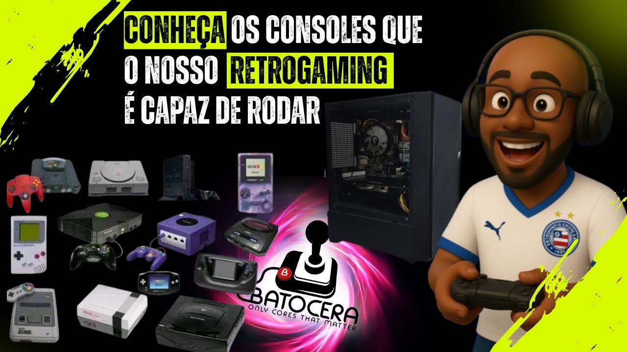 FAZENDO TESTES nos CONSOLES do BATOCERA | #manutenção #hardware #linux #retrogaming #gameplay