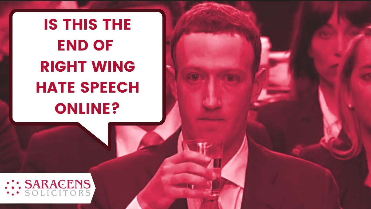 Is This the End of Right Wing Hate Speech Online?