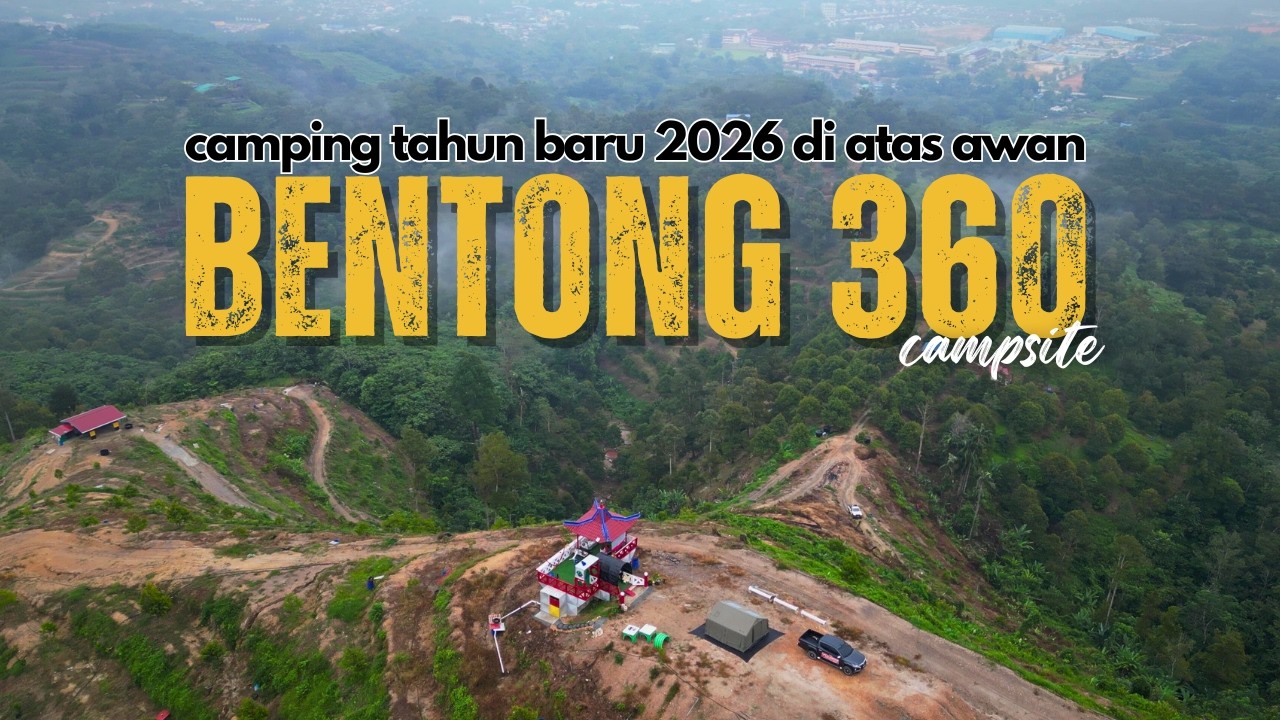 Sambut New Year 2026 pasang BUNGA API | owner belanja Musang King | Bentong 360 campsite