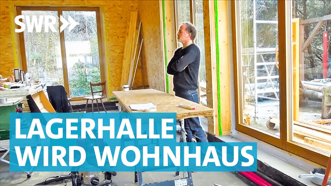Wohnen am Fluss: Zerfallene Lagerhalle wird zum modernen Wohnhaus