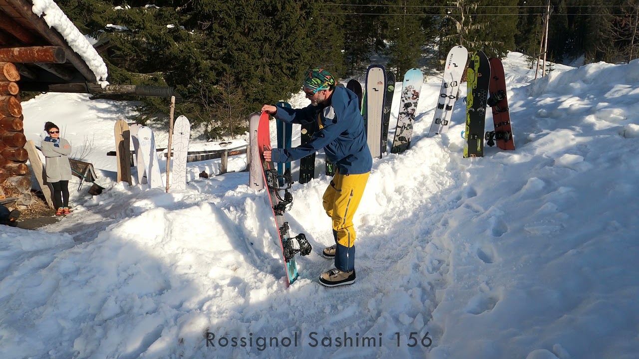 Flex Test 2021-22 Rossignol Sashimi & After Hours Split