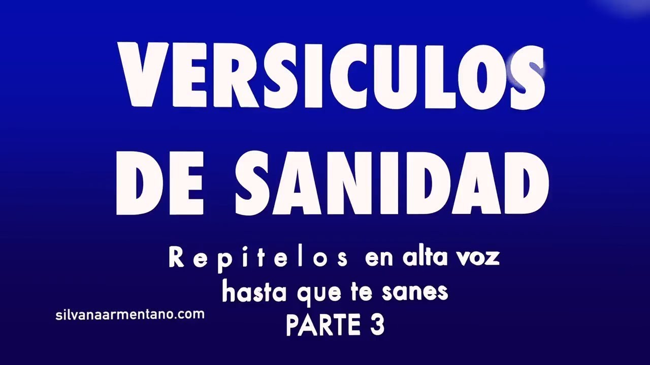 Versiculos  Biblicos de SANIDAD 3