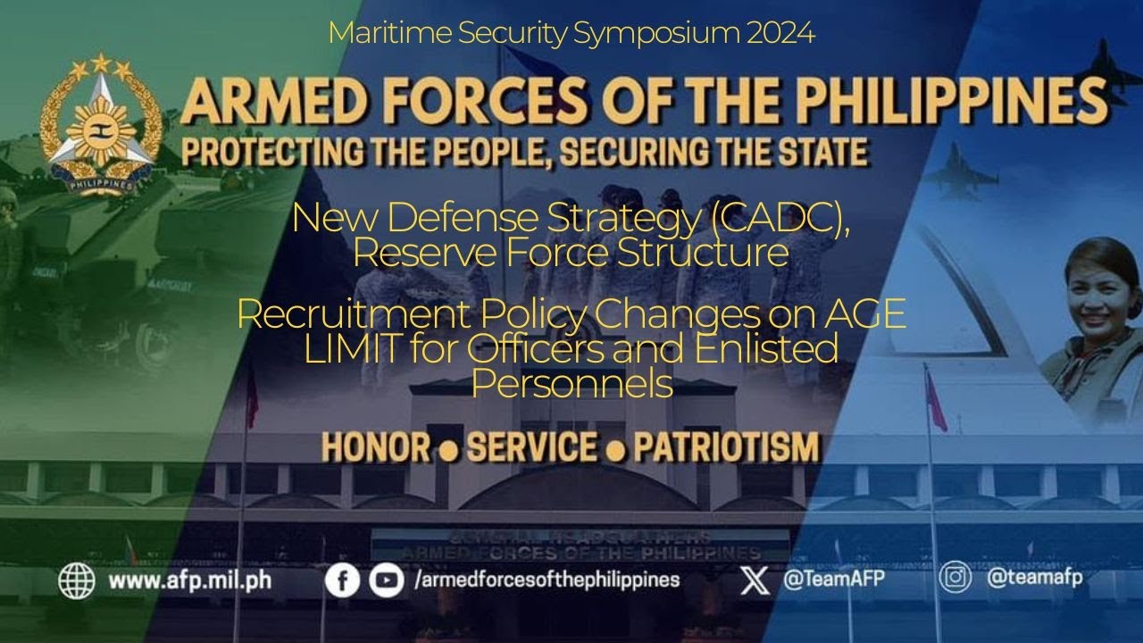 Armed Forces of the Philippines Recruitment Policy Changes | Age Limit for Commissioning & Enlisting