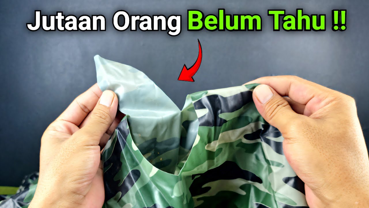 KUAT DAN TAHAN LAMA‼️Perbaiki Jas Hujan sobek tanpa Lem