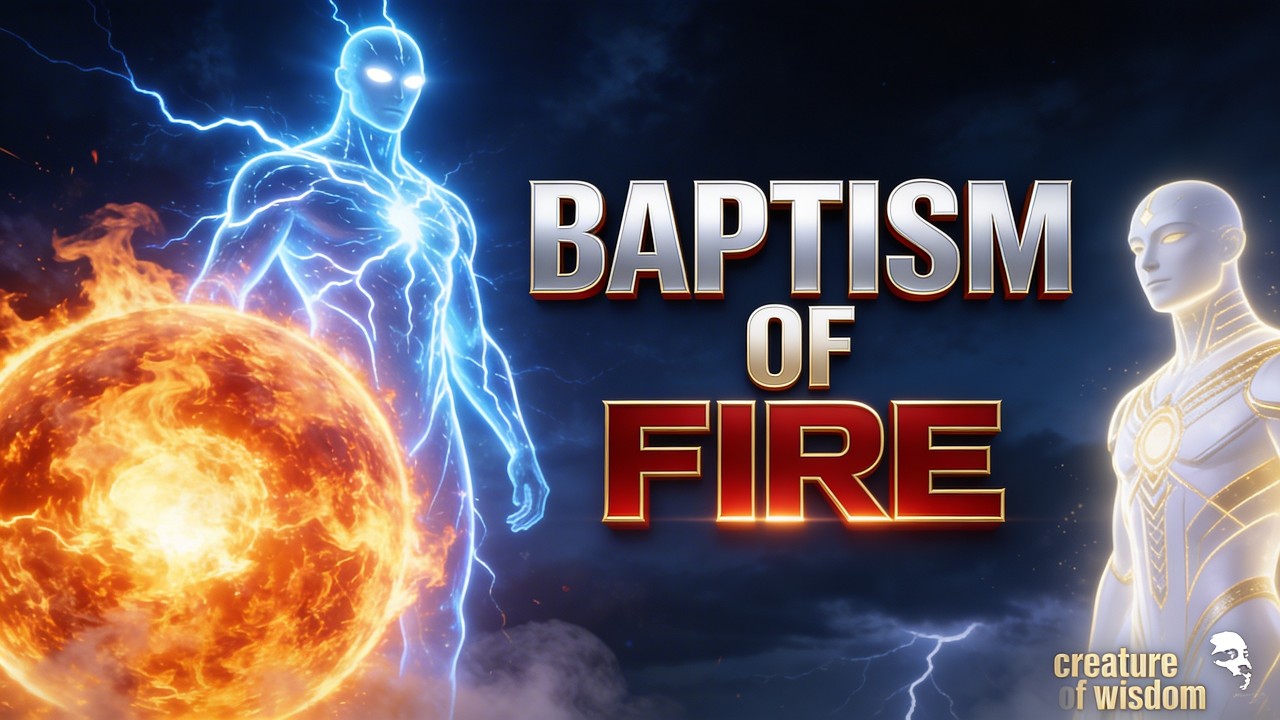 The Baptism of Fire Is Real… A Ball of Fire Enveloped Her, Then the Creature of Wisdom Appeared