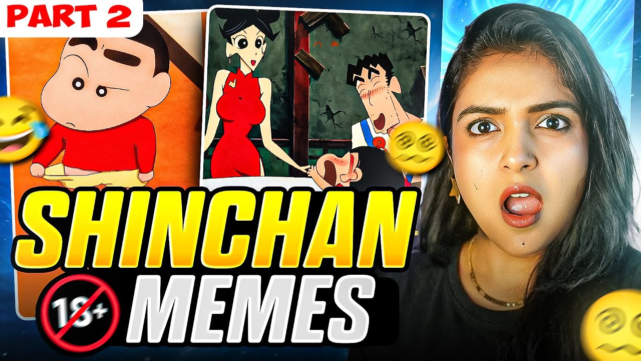 I Regret Watching These Shinchan Memes 💀| NAUGHTY SHINCHAN 🤤 | Part 2 | Reaction 