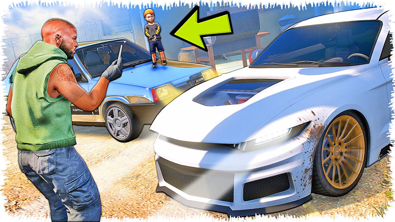 Джонни мустангты Джейсон қайтарғанын біліп шок болды (GTA V)