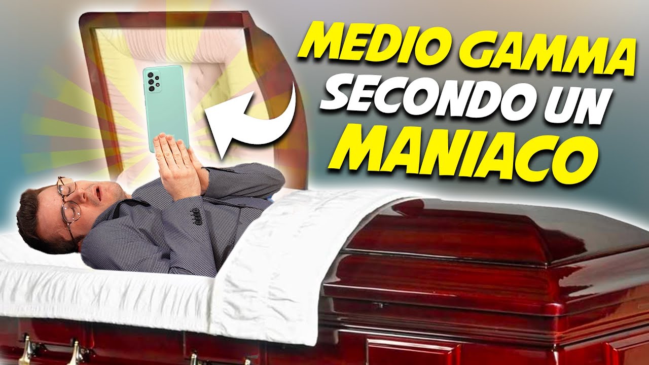 MANIACO PROVA UN MEDIO GAMMA SAMSUNG PENSANDO FACCIA SCHIFO E...🧐